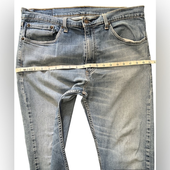 LEVI’s MEN’S 505 36W 30L STRAIGHT REGULAR FIT JEANS pre-loved and worn in - Picture 7 of 15